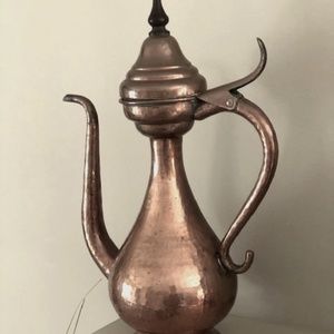 Antique Copper Tea Server